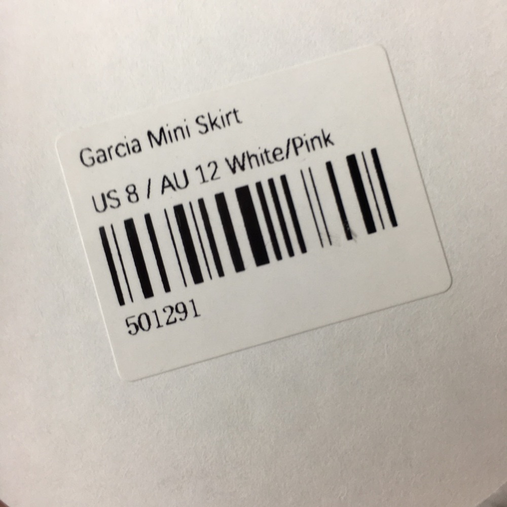 new Princess Polly White Broderie Anglais Garcia Mini Skirt. New with Tags - Picture 9 of 10